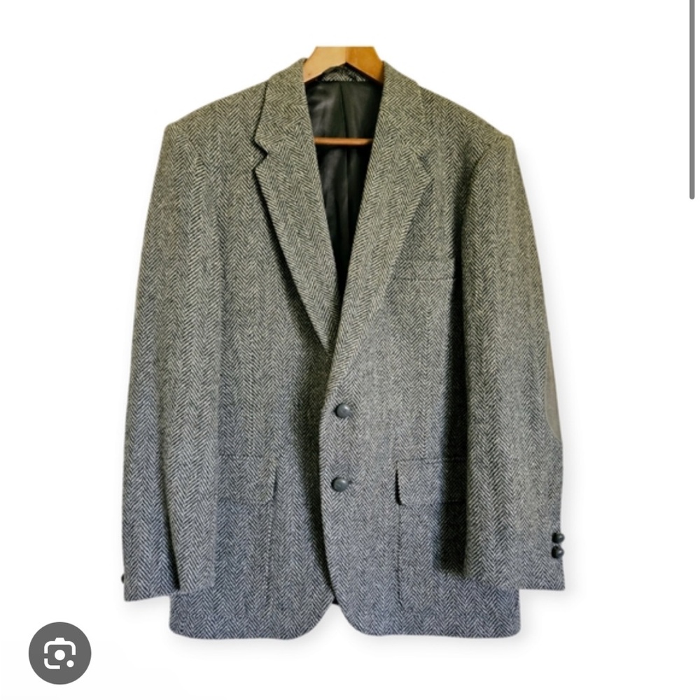 Farah Classic Gray Wool Blazer